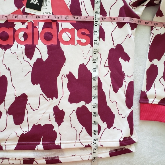 Adidas Zoe Saldana U-4-U Fleece Sweatshirt--Sz M - Picture 15 of 15